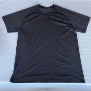 Lululemon Men’s Metal Tech Vent  Black/Grey XL